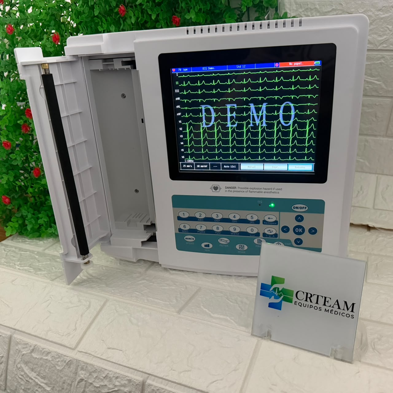 Pantalla Muestreo ECG
